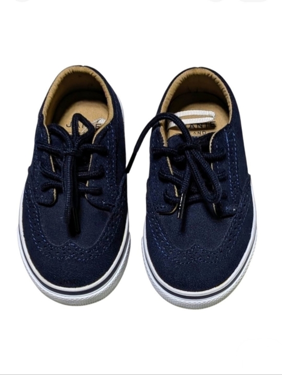 Janie and Jack Other - Janie & Jack Suede Wingtip Sneaker